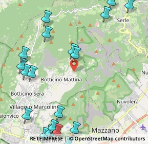 Mappa Via Sampì, 25082 Botticino BS, Italia (3.0515)