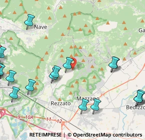 Mappa Via Sampì, 25082 Botticino BS, Italia (6.1945)