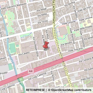 Mappa Via Caveto, 3, 20095 Cusano Milanino, Milano (Lombardia)
