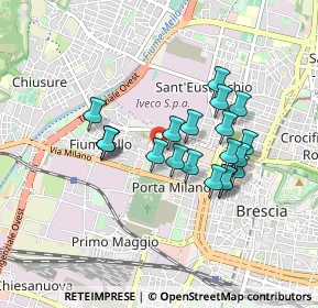Mappa Via Guadagnini, 25126 Brescia BS, Italia (0.719)