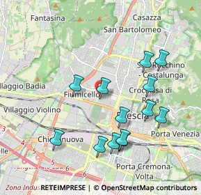 Mappa Via Guadagnini, 25126 Brescia BS, Italia (1.91)