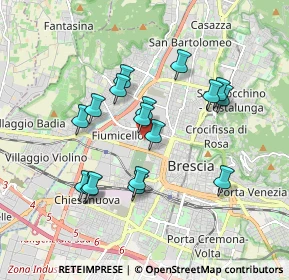 Mappa Via Guadagnini, 25126 Brescia BS, Italia (1.60882)