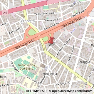 Mappa Via Silvio Pellico, 25, 20099 Sesto San Giovanni, Milano (Lombardia)