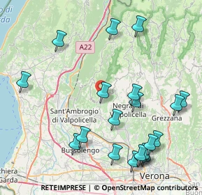 Mappa 37022 Fumane VR, Italia (9.7735)