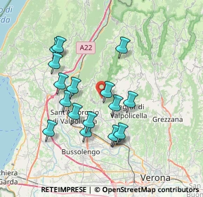 Mappa 37022 Fumane VR, Italia (6.64706)
