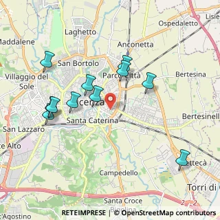 Mappa Via Casimiro Varese, 36100 Vicenza VI, Italia (1.93909)