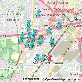 Mappa Via Balilla, 20099 Sesto San Giovanni MI, Italia (0.789)