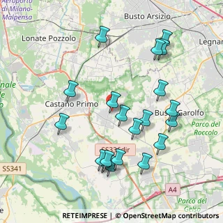 Mappa Via Enrico Fermi, 20010 Buscate MI, Italia (4.1655)