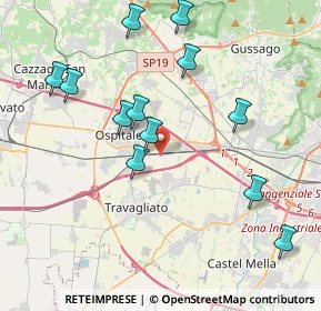 Mappa Cascina Cattafame, 25035 Ospitaletto BS, Italia (4.13833)