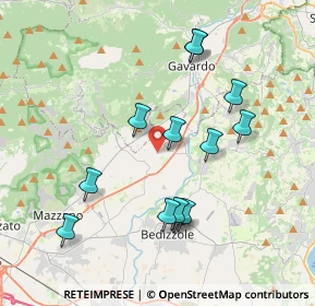 Mappa Via Don Costanzo Ambrosini, 25080 Prevalle BS, Italia (3.73769)