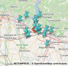 Mappa Via Pitossi Pietro, 25038 Rovato BS, Italia (9.49375)