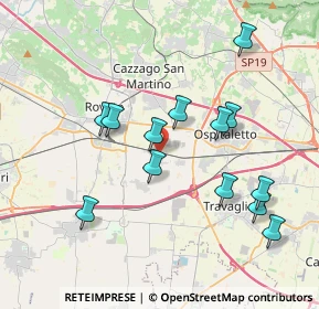 Mappa Via Pitossi Pietro, 25038 Rovato BS, Italia (3.72769)