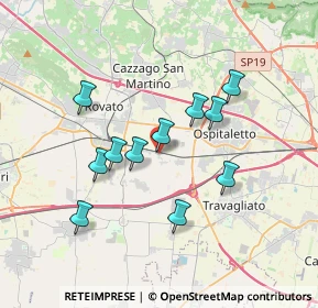 Mappa Via Pitossi Pietro, 25038 Rovato BS, Italia (3.11091)