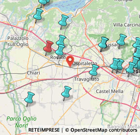 Mappa Via Pitossi Pietro, 25038 Rovato BS, Italia (10.349)