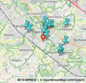 Mappa Largo John Fitzgerald Kennedy, 20014 Nerviano MI, Italia (1.43167)