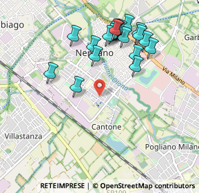 Mappa Largo John Fitzgerald Kennedy, 20014 Nerviano MI, Italia (1.0095)