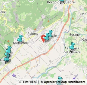 Mappa Via Garibaldi, 25080 Prevalle BS, Italia (2.92455)