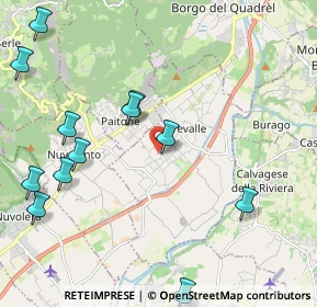 Mappa Via Garibaldi, 25080 Prevalle BS, Italia (2.55333)