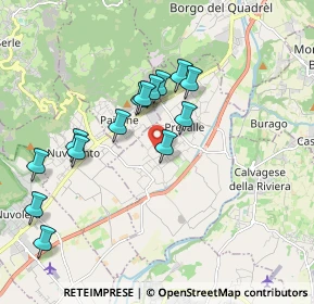Mappa Via Garibaldi, 25080 Prevalle BS, Italia (1.73643)