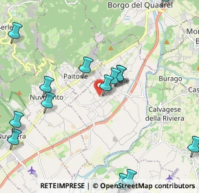 Mappa Via Garibaldi, 25080 Prevalle BS, Italia (2.525)