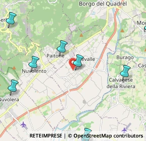 Mappa Via Garibaldi, 25080 Prevalle BS, Italia (3.62667)