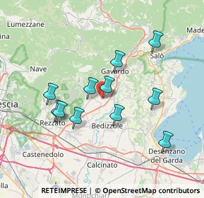 Mappa Via Garibaldi, 25080 Prevalle BS, Italia (6.56091)