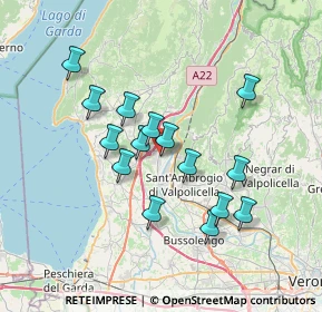 Mappa Via Barbuzzola, 37010 Rivoli Veronese VR, Italia (6.308)