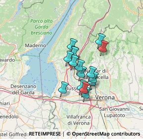 Mappa Via Barbuzzola, 37010 Rivoli Veronese VR, Italia (8.68313)