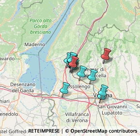 Mappa Via Barbuzzola, 37010 Rivoli Veronese VR, Italia (7.93429)