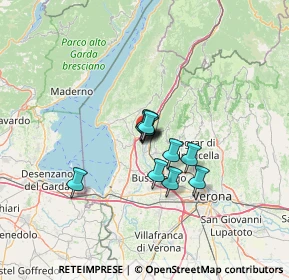 Mappa Via Barbuzzola, 37010 Rivoli Veronese VR, Italia (7.68545)