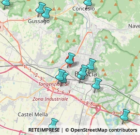 Mappa Via Antonio Stoppani, 25126 Brescia BS, Italia (4.59615)