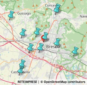 Mappa Via Antonio Stoppani, 25126 Brescia BS, Italia (4.23)