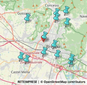 Mappa Via Antonio Stoppani, 25126 Brescia BS, Italia (4.26923)