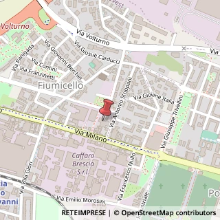 Mappa Via Antonio Stoppani, 3, 25126 Brescia, Brescia (Lombardia)