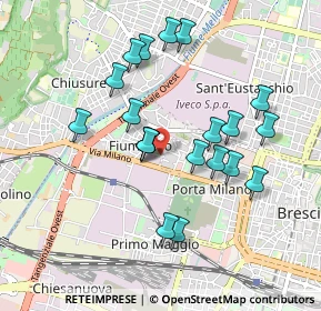 Mappa Via Antonio Stoppani, 25126 Brescia BS, Italia (0.8525)