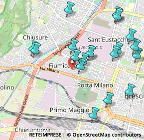Mappa Via Antonio Stoppani, 25126 Brescia BS, Italia (1.132)