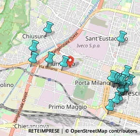 Mappa Via Antonio Stoppani, 25126 Brescia BS, Italia (1.333)