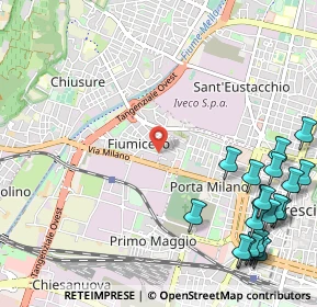 Mappa Via Antonio Stoppani, 25126 Brescia BS, Italia (1.5545)