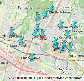 Mappa Via Antonio Stoppani, 25126 Brescia BS, Italia (1.87222)