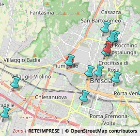 Mappa Via Antonio Stoppani, 25126 Brescia BS, Italia (2.44308)