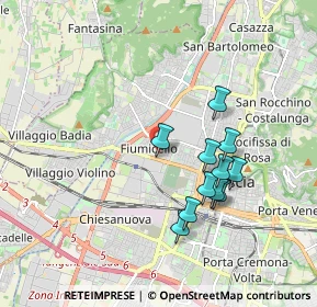 Mappa Via Antonio Stoppani, 25126 Brescia BS, Italia (1.62364)