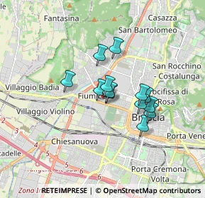 Mappa Via Antonio Stoppani, 25126 Brescia BS, Italia (1.16769)