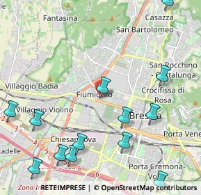 Mappa Via Antonio Stoppani, 25126 Brescia BS, Italia (2.76538)