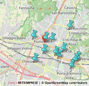 Mappa Via Antonio Stoppani, 25126 Brescia BS, Italia (1.805)