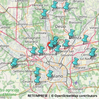 Mappa Via Po, 20032 Cormano MI, Italia (9.139)