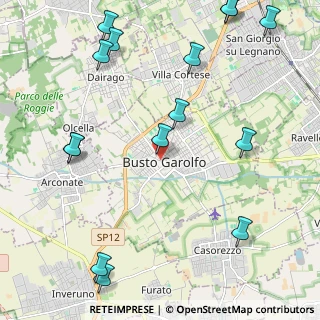 Mappa Via Alessandro Manzoni, 20020 Busto Garolfo MI, Italia (2.872)