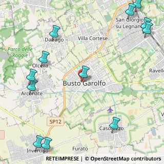 Mappa Via Alessandro Manzoni, 20038 Busto Garolfo MI (3.24333)