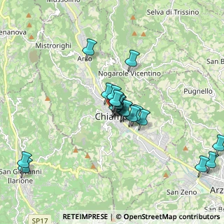 Mappa Via Volta Alessandro, 36072 Chiampo VI, Italia (1.539)