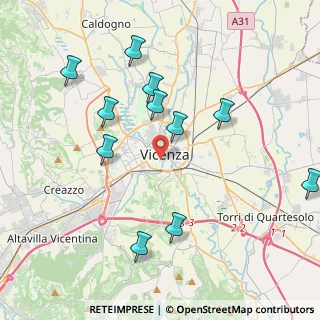 Mappa Contrà Giuseppe Garibaldi, 36100 Vicenza VI, Italia (4.20818)