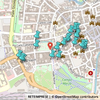 Mappa Piazzale Alcide De Gasperi, 36100 Vicenza VI, Italia (0.2495)